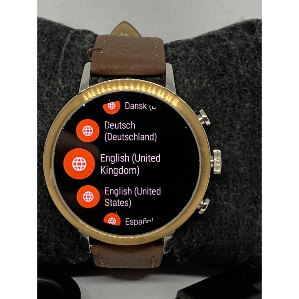 Fossil Gen 4 Authentic Digital Dial Smart Watch Custom Band FTW6016 LT355